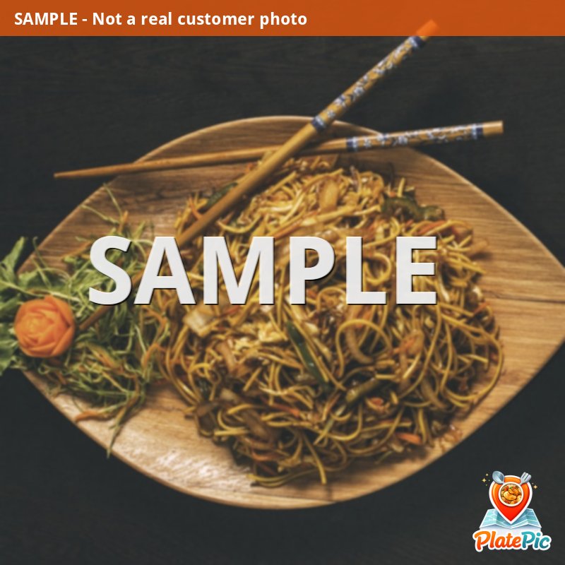 Chow Mein at Jun Peking Chinese Restaurant - Real food photo from Plate Pic